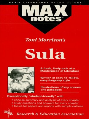 cover image of Sula (MAXNotes Literature Guides)